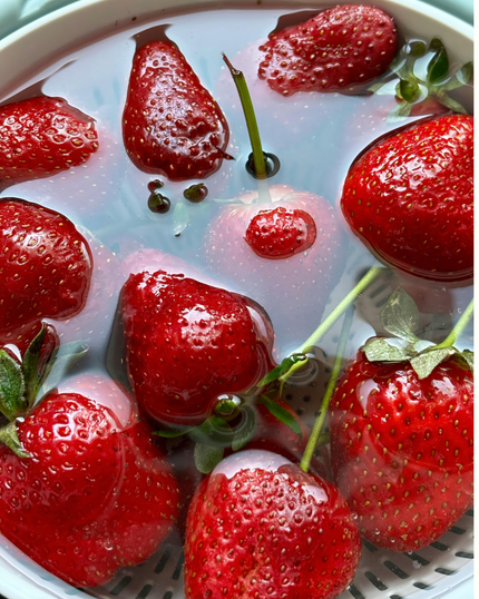 How long should you soak your fruits & vegetables?
