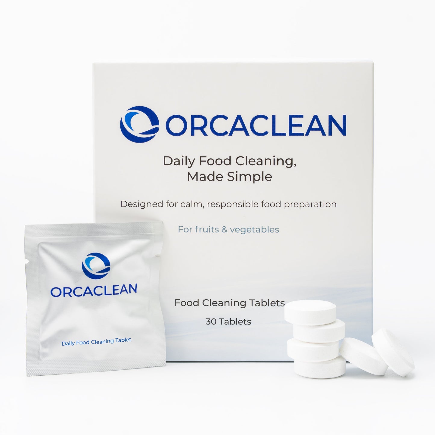 OrcaClean Daily Food Cleaning Tablet
